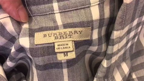 how to identify fake burberry shirt|authenticate burberry item.